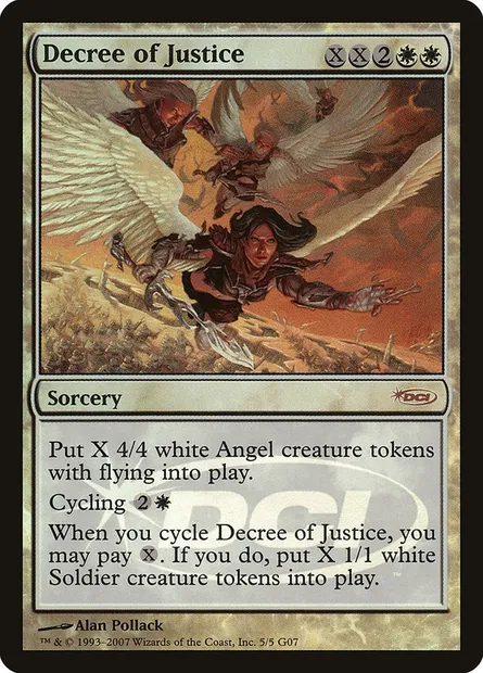 Décret de justice, carte Magic G07 5 — extension Judge Gift Cards 2007