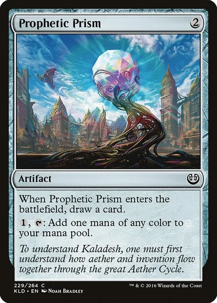 Prophetic Prism, Magic card KLD 229 — Kaladesh set