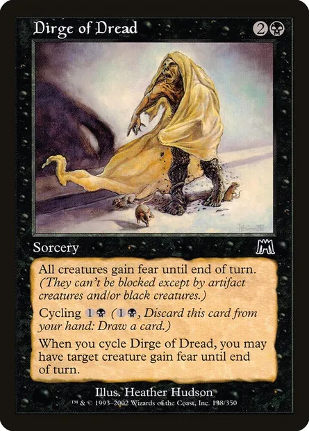 Hymne d'effroi, carte Magic ONS 138 — extension Carnage