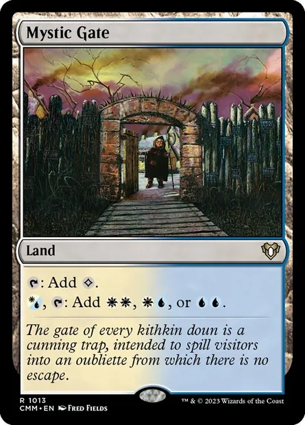 Mystic Gate, Magic card CMM 1013 — Commander Masters set