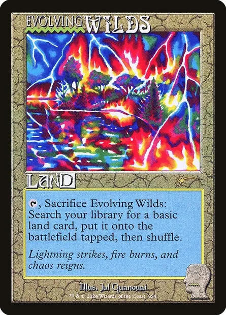Evolving Wilds, Magic card SLD 824 — Secret Lair Drop set