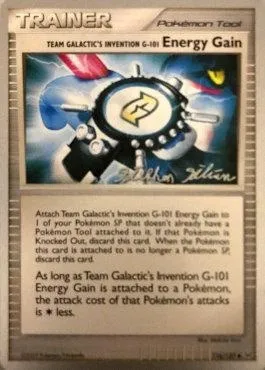 Team Galactic's Invention G-101 Energy Gain, Pokémon card WCD09 116-2 — World Championship Decks 2009 set