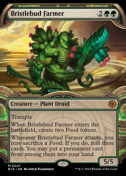 Bristlebud Farmer, Magic card BIG 47 — The Big Score set