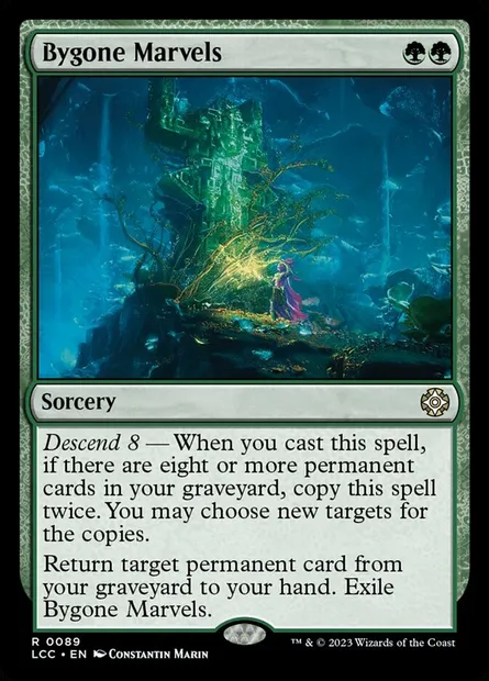 Bygone Marvels, Magic card LCC 89 — The Lost Caverns of Ixalan Commander set