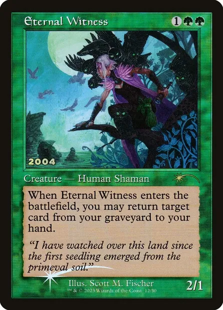 Témoin éternel, carte Magic P30A 12 — extension 30th Anniversary Play Promos