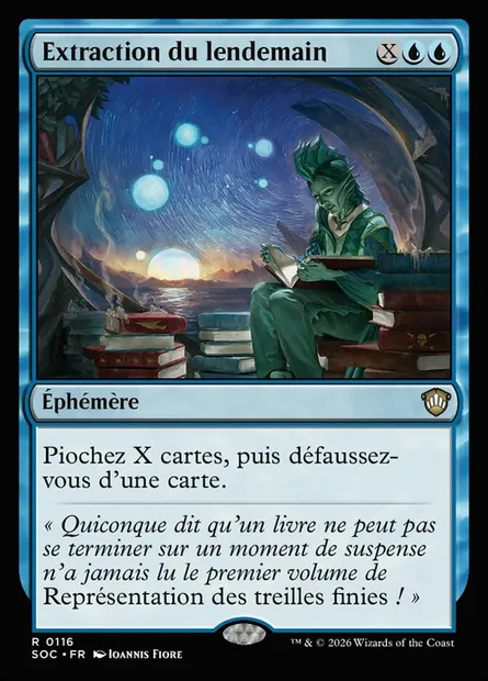 Extraction du lendemain, carte Magic SOC 116 — extension Secrets of Strixhaven Commander