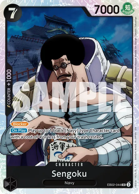 Sengoku, One Piece card EB02-044 — Anime 25th Collection set