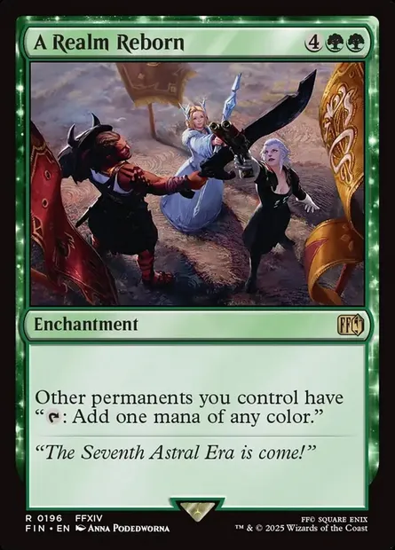 A Realm Reborn, Magic card FIN 196 — Final Fantasy set