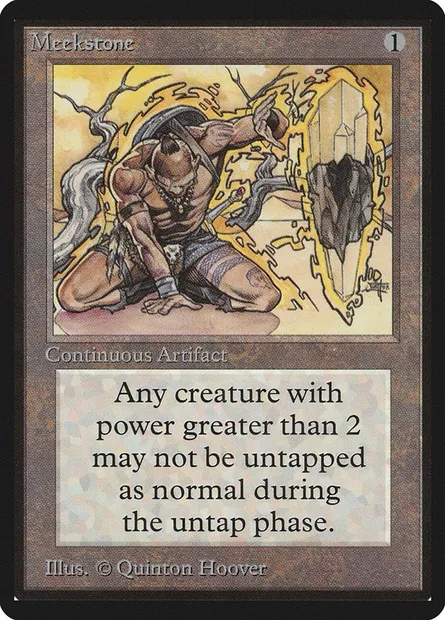 Meekstone, Magic card LEB 261 — Limited Edition Beta set