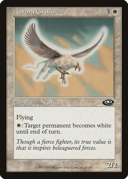Aurora Griffin, Magic card PLS 2 — Planeshift set