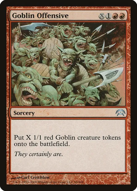 Goblin Offensive, Magic card HOP 56 — Planechase set