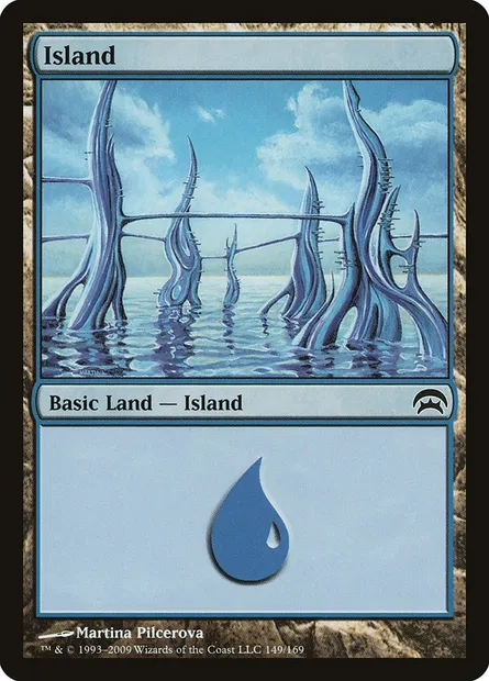 Île, carte Magic HOP 149 — extension Planechase