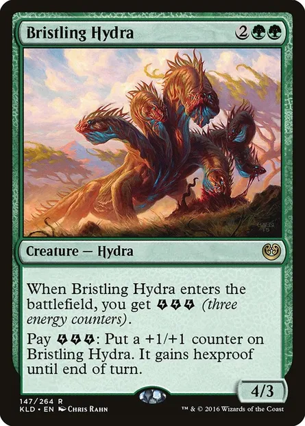 Bristling Hydra, Magic card KLD 147 — Kaladesh set