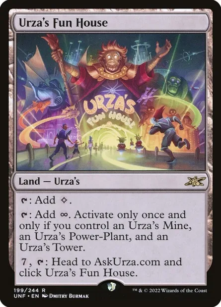 Urza's Fun House, Magic card UNF 199 — Unfinity set