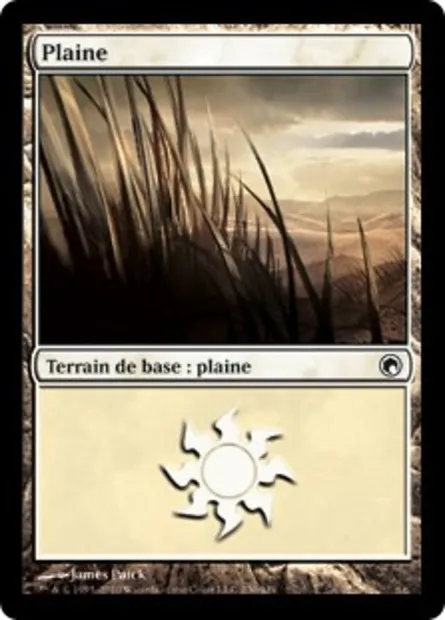 Plaine, carte Magic SOM 230 — extension Cicatrices de Mirrodin