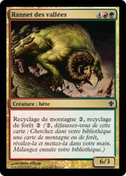 Rannet des vallées, carte Magic C13 224 — extension Commander 2013