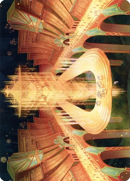 Racers' Ring // Racers' Ring, Magic card ASNC 80 — New Capenna Art Series set