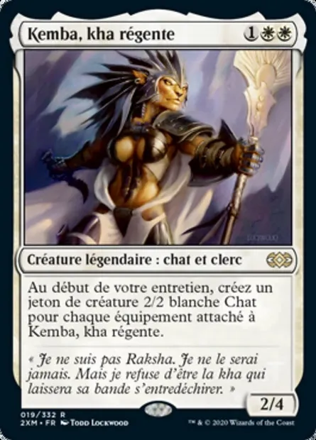 Kemba, kha régente, carte Magic 2XM 19 — extension Double Masters