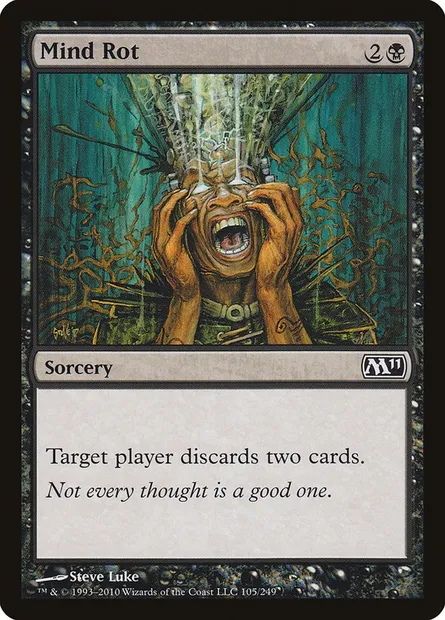 Mind Rot, Magic card M11 105 — Magic 2011 set
