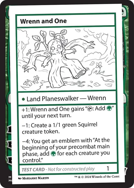 Wrenn and One, carte Magic MB2 588 — extension Mystery Booster 2