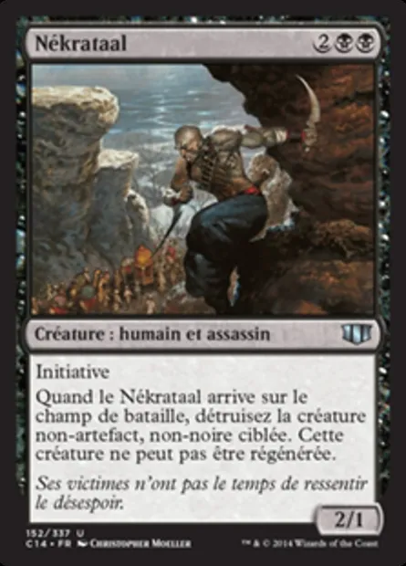 Nékrataal, carte Magic C14 152 — extension Commander 2014