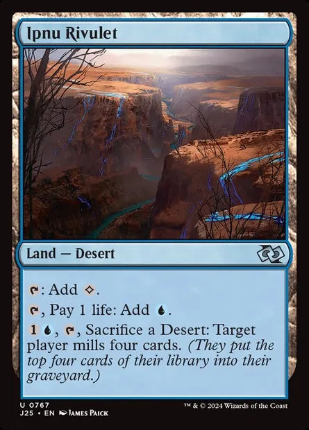 Ipnu Rivulet, Magic card J25 767 — Foundations Jumpstart set