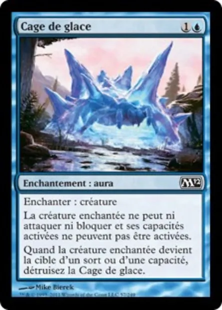 Cage de glace, carte Magic M12 57 — extension Magic 2012