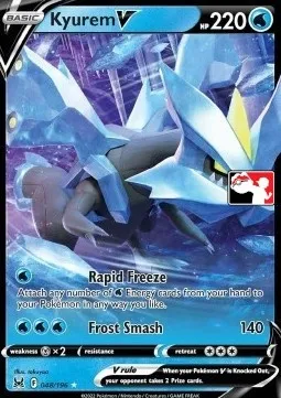 Kyurem V, carte Pokémon PPS 160-4 — extension Play! Pokémon Prize Pack Series