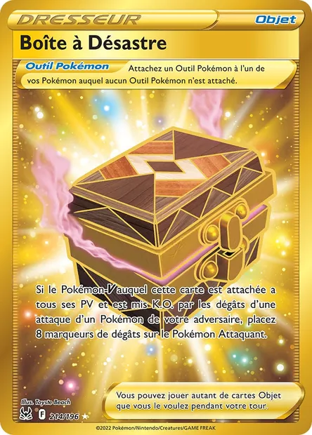 Boîte à Désastre, carte Pokémon LOR 214 — extension Origine Perdue