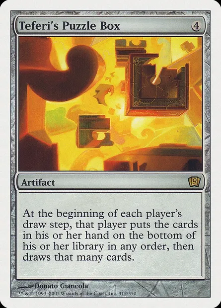 Teferi's Puzzle Box, Magic card 9ED 312 — Ninth Edition set