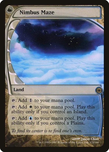 Nimbus Maze, Magic card FUT 178 — Future Sight set