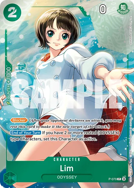 Lim, carte One Piece P-079 — extension Carte promo