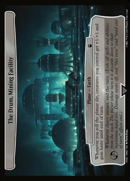 The Drum, Mining Facility, Magic card WHO 581 — Doctor Who set