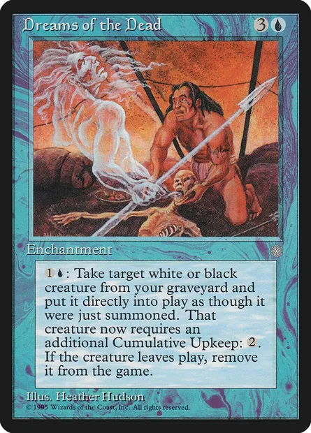 Dreams of the Dead, Magic card ICE 66 — Ice Age set