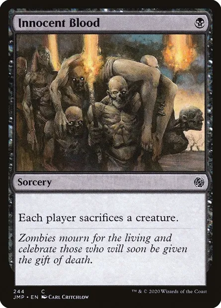 Innocent Blood, Magic card JMP 244 — Jumpstart set