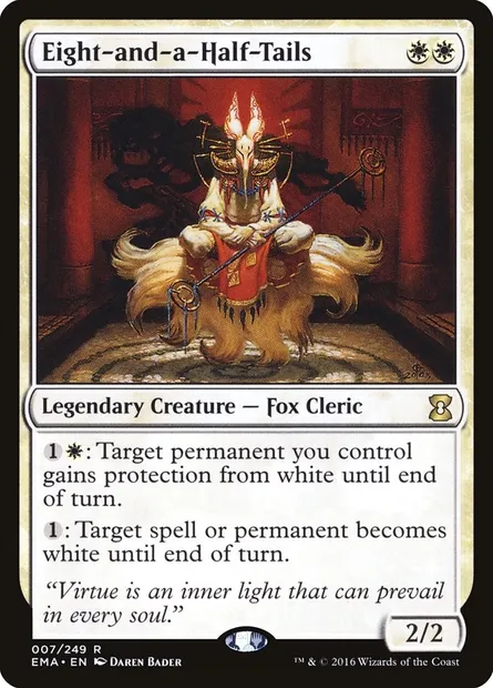 Huit-queues-et-demie, carte Magic EMA 7 — extension Eternal Masters