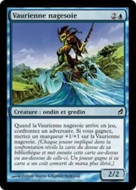 Vaurienne nagesoie, carte Magic LRW 77 — extension Lorwyn