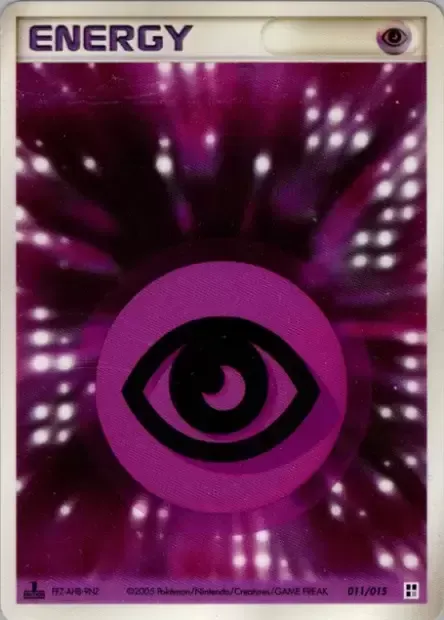 Énergie Psy, carte Pokémon P-QCP 011 — extension Psychic Quick Construction Pack