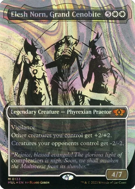 Elesh Norn, Grand Cenobite, Magic card MUL 133 — Multiverse Legends set