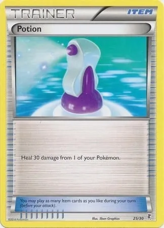 Potion, Pokémon card TK7A 025 — XY Trainer Kit: Bisharp set