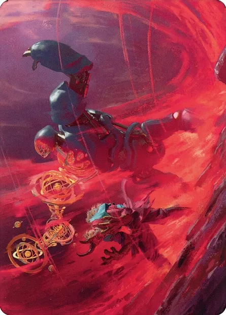 Twinferno // Twinferno, carte Magic ADMU 39 — extension Dominaria United Art Series