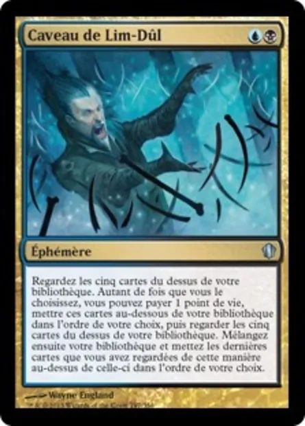 Caveau de Lim-Dûl, carte Magic C13 197 — extension Commander 2013