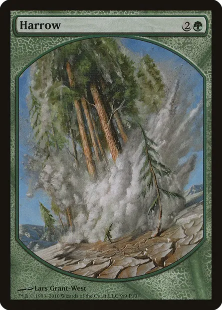 Harrow, Magic card P10 9 — Magic Player Rewards 2010 set
