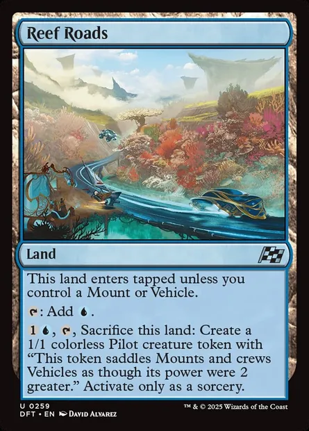 Reef Roads, Magic card DFT 259 — Aetherdrift set