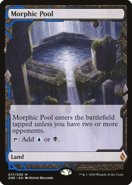 Morphic Pool, Magic card ZNE 17 — Zendikar Rising Expeditions set