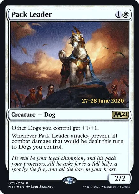Pack Leader, Magic card PM21 29s — Core Set 2021 Promos set