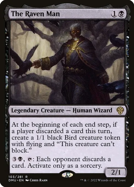 The Raven Man, Magic card DMU 103 — Dominaria United set