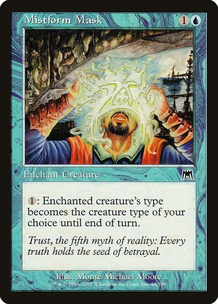 Mistform Mask, Magic card ONS 94 — Onslaught set
