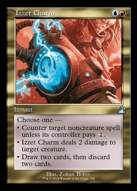 Izzet Charm, Magic card RVR 368 — Ravnica Remastered set