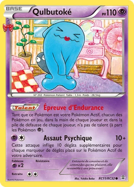 Qulbutoké, carte Pokémon GEN RC11 — extension Générations